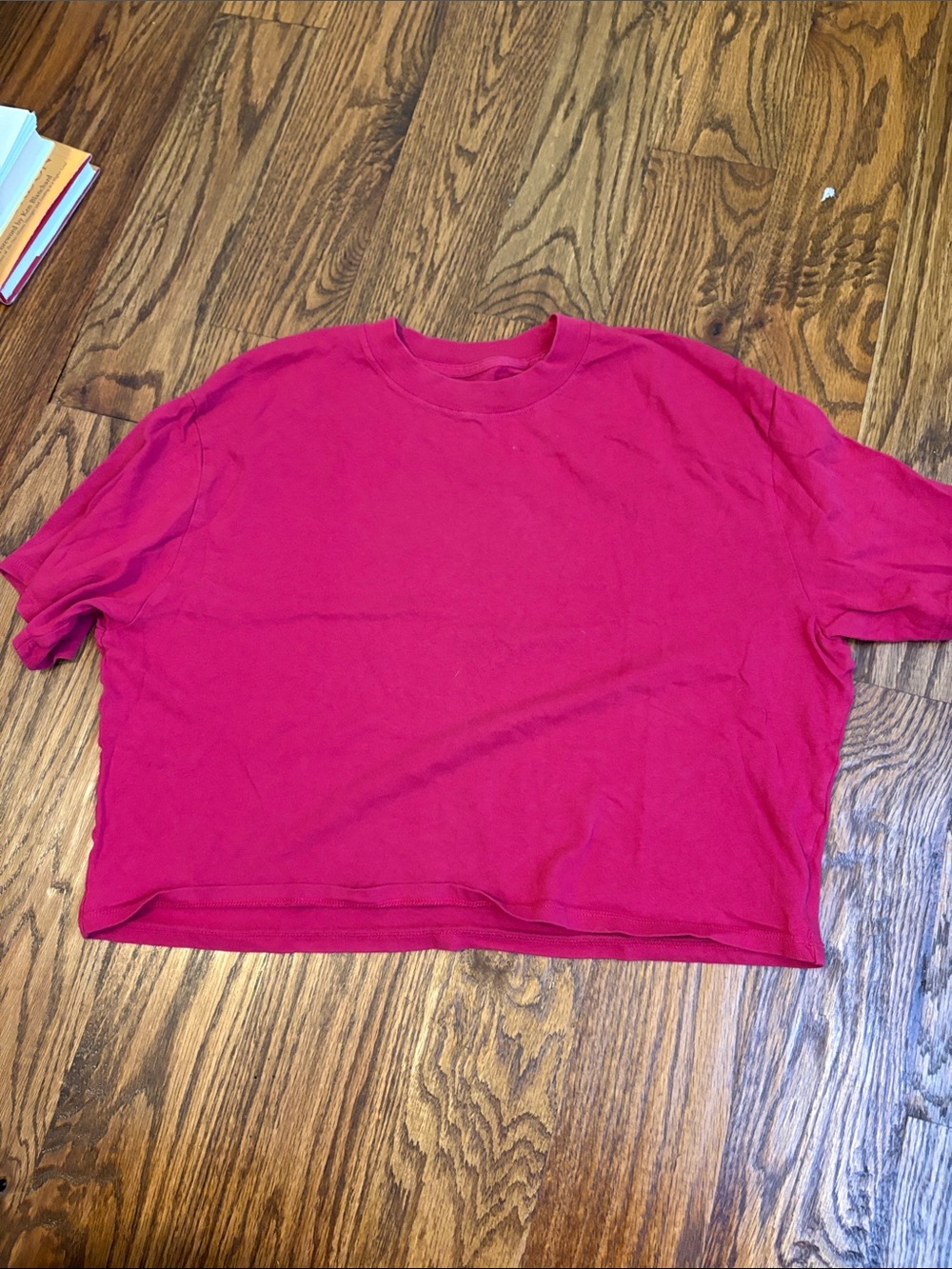 Abercrombie & Fitch Women's Short-Sleeve Tee in Fuchsia Pink